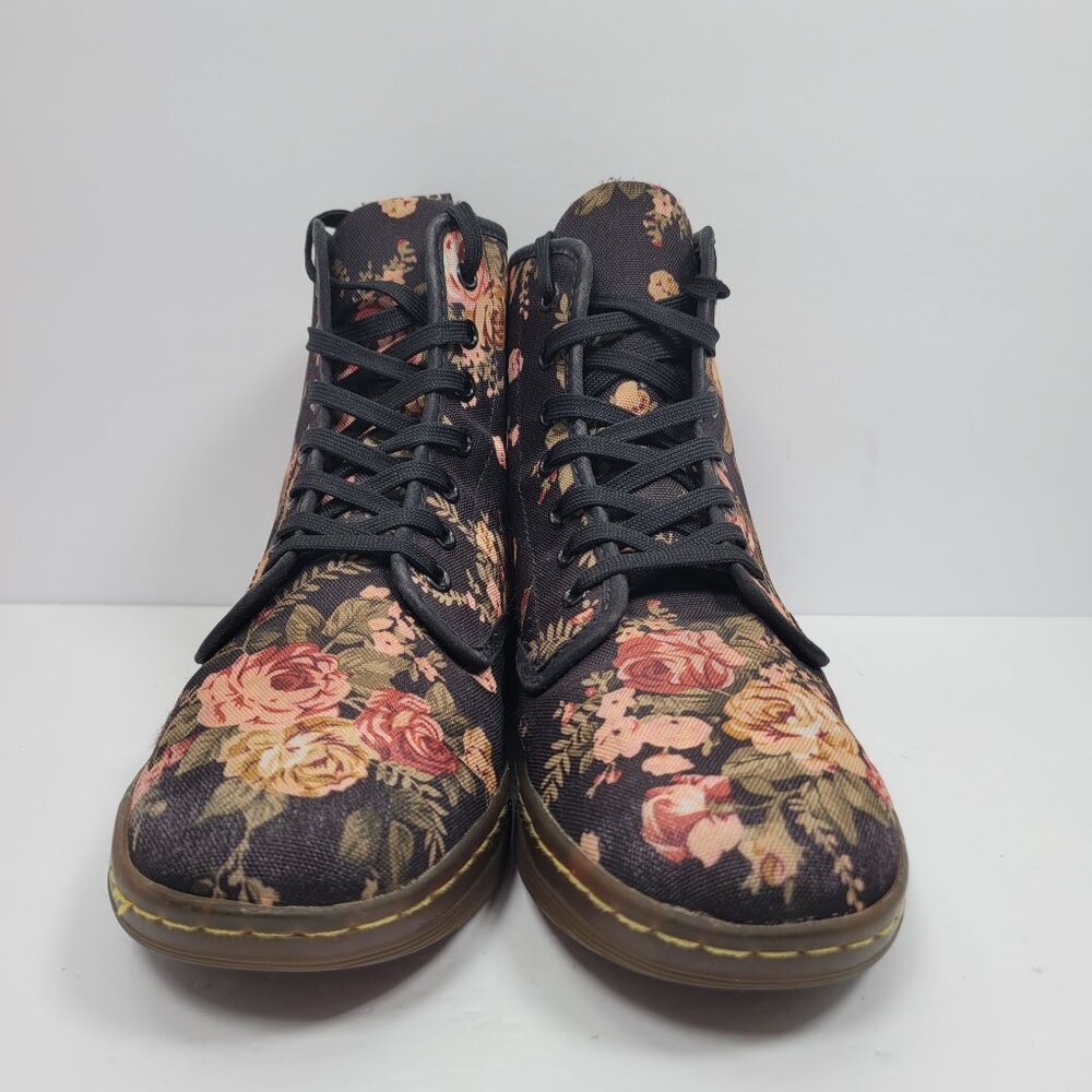 Dr. Martens Shoreditch Floral Women's Canvas Boots US Size 9 - Picture 3 of 9
